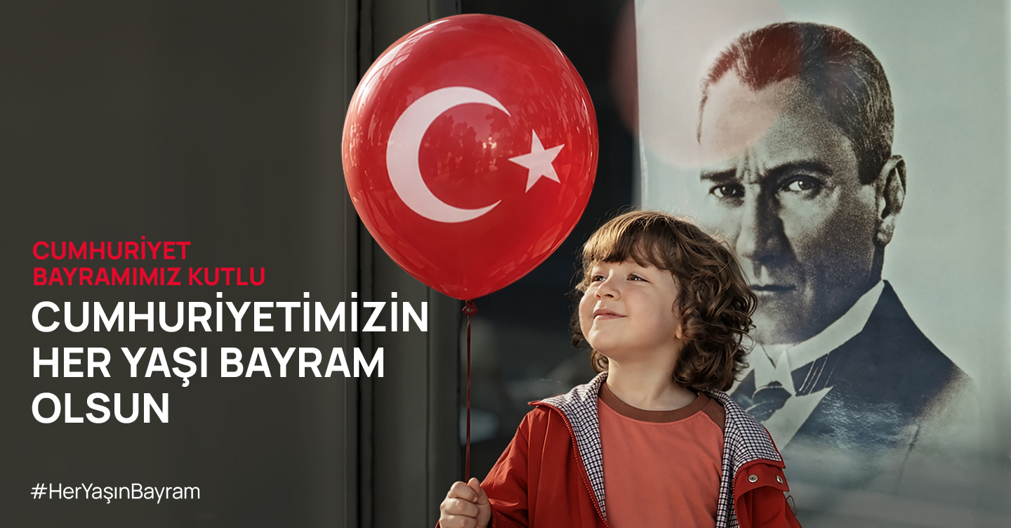 Şişecam 29 Ekim Cumhuriyet Bayramı Mobil Görseli